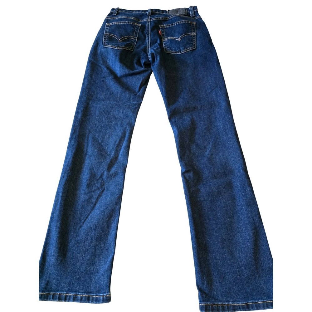 Levis 511 Slim Performance Jeans Women's 14 Reg Dark Wash Denim 27x29 - Picture 7 of 9
